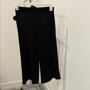 Zara Elegant Black Wide Leg Culottes